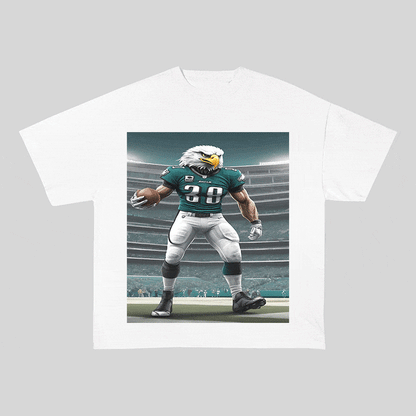 RDMCLOTHINGART tapestry hoodie EAGLES HEAVY WEIGHT COTTON TEE-8800
