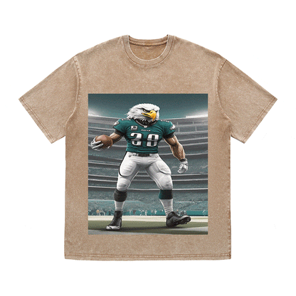 RDMCLOTHINGART tapestry hoodie EAGLES HEAVY WEIGHT COTTON TEE-8800