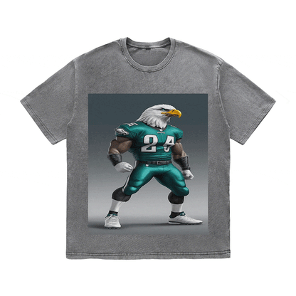 RDMCLOTHINGART tapestry hoodie EAGLES HEAVY WEIGHT COTTON TEE-8802