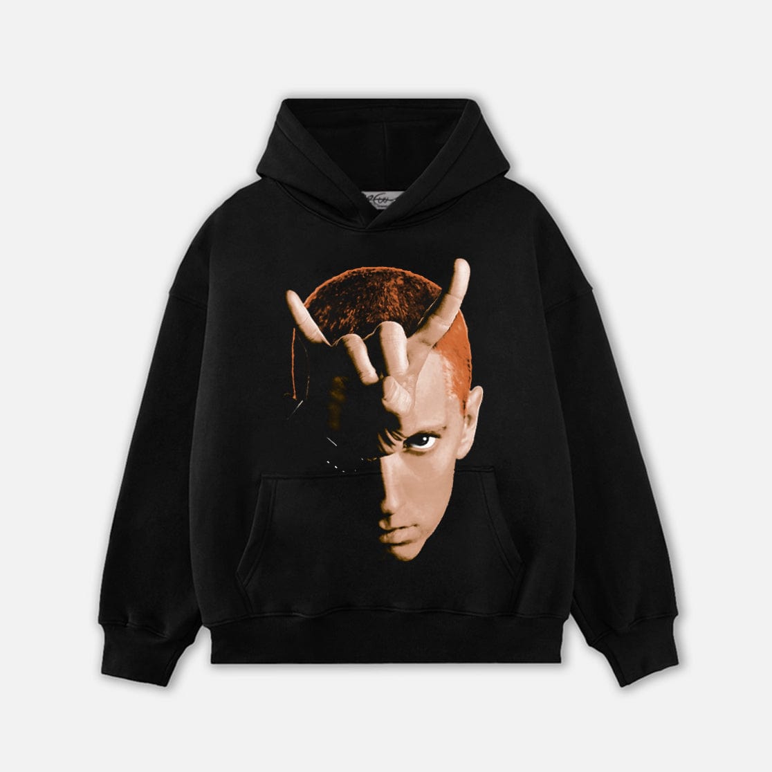 RDMCLOTHINGART tapestry hoodie EMINEM HEAD HOODIE-1075