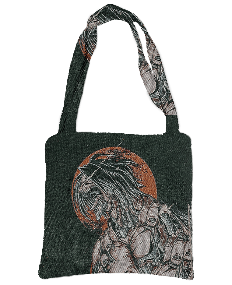 RDMCLOTHINGART tapestry hoodie EREN TAPESTRY BAG