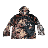 RDMCLOTHINGART tapestry hoodie EREN YEAGER TAPESTRY HOODIE