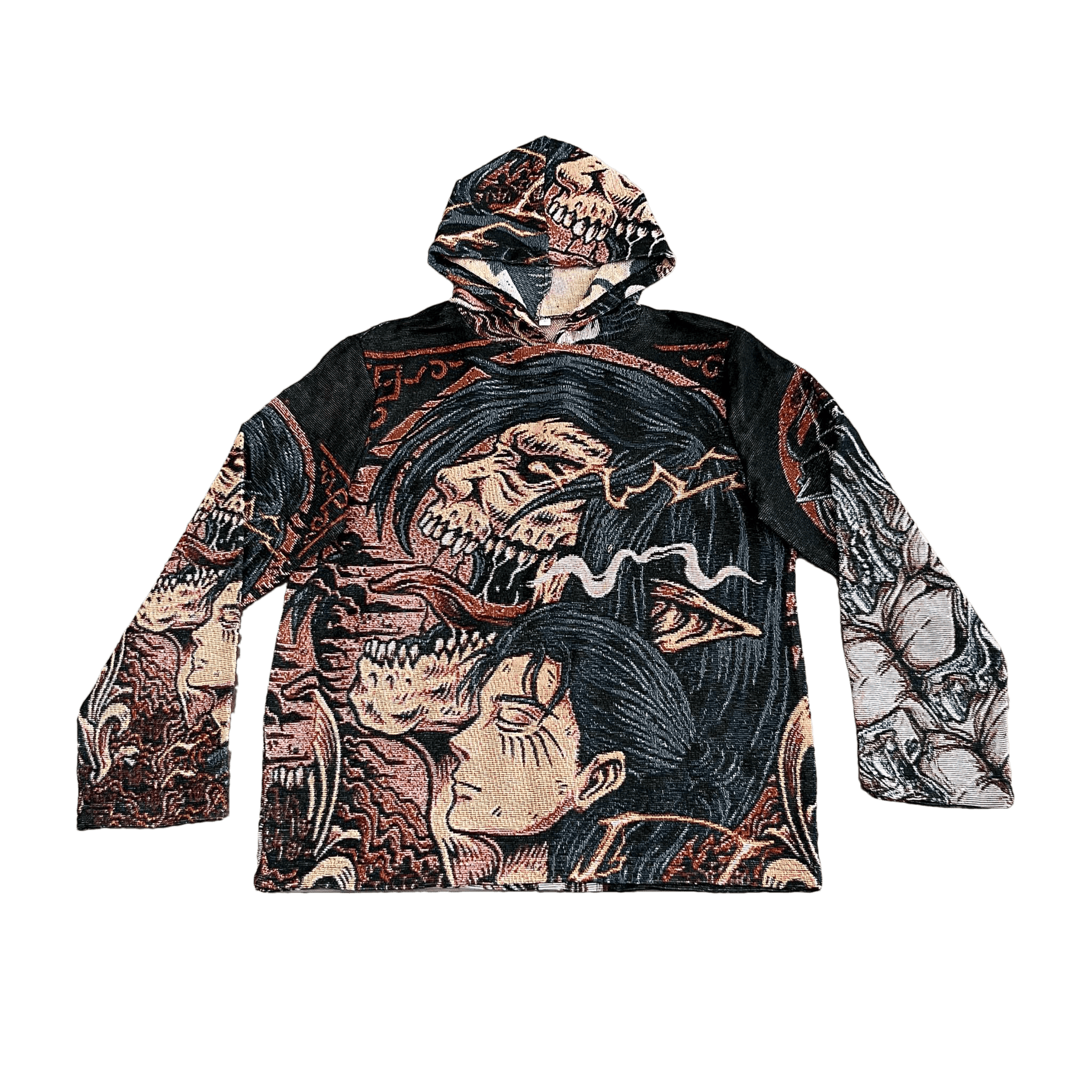 RDMCLOTHINGART tapestry hoodie EREN YEAGER TAPESTRY HOODIE