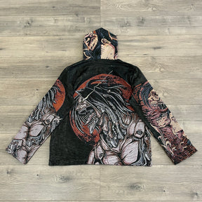 RDMCLOTHINGART tapestry hoodie EREN YEAGER TAPESTRY HOODIE