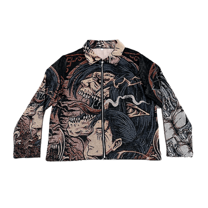 RDMCLOTHINGART tapestry hoodie EREN YEAGER TAPESTRY JACKET