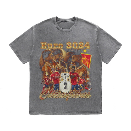RDMCLOTHINGART tapestry hoodie EURO 2024 HEAVY WEIGHT COTTON TEE-8959