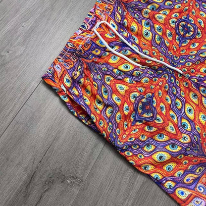 RDMCLOTHINGART tapestry hoodie EYES-8745
