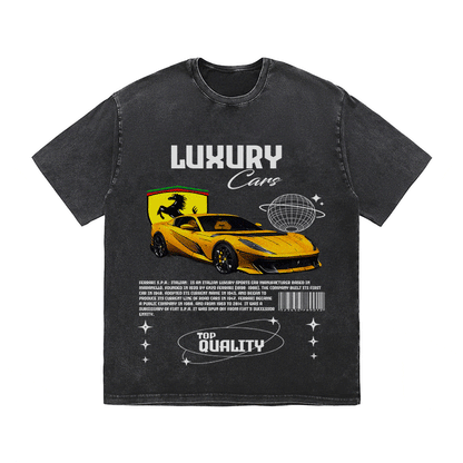 RDMCLOTHINGART tapestry hoodie FERRARI HEAVY WEIGHT COTTON TEE-9095
