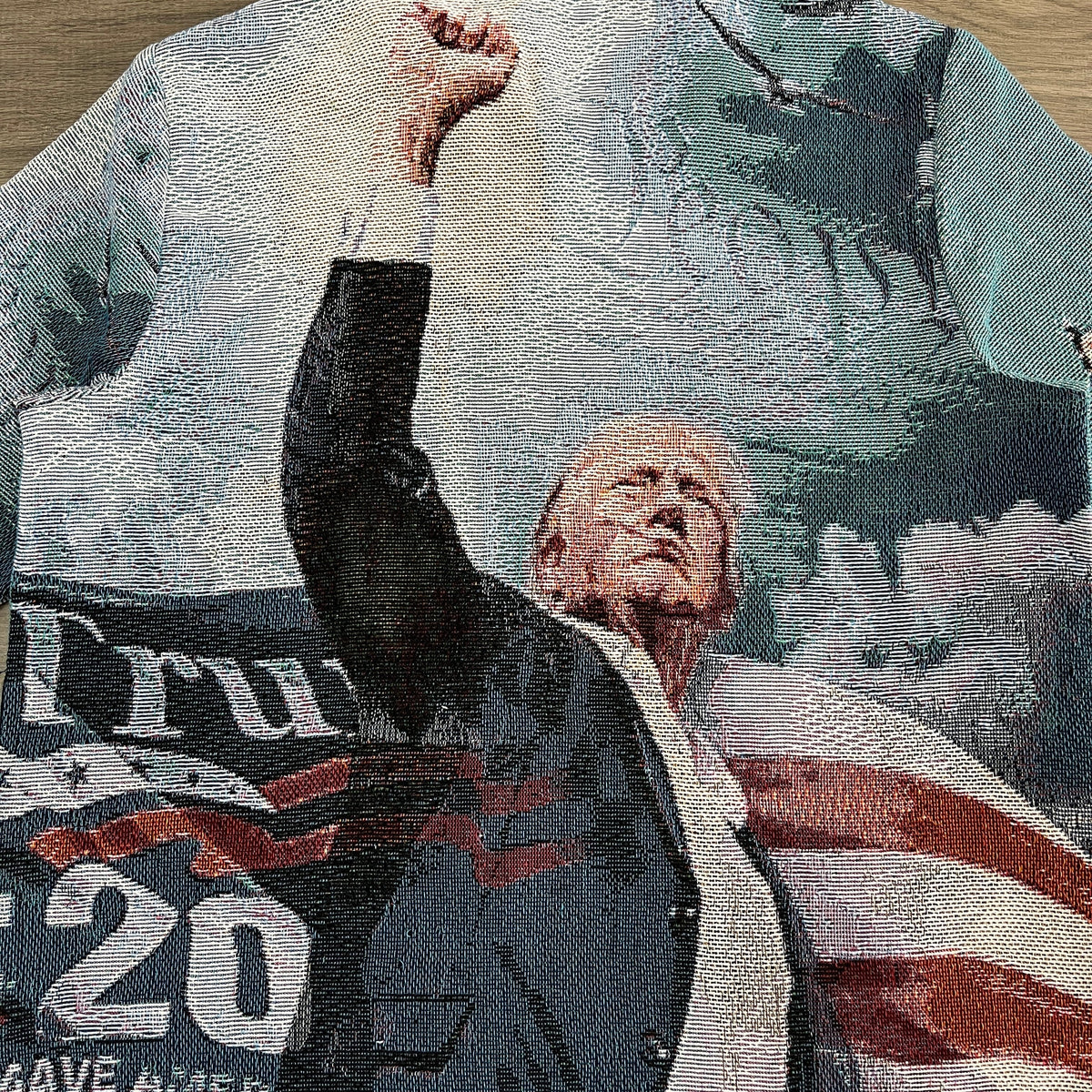 RDMCLOTHINGART tapestry hoodie FIGHT US TAPESTRY JACKET