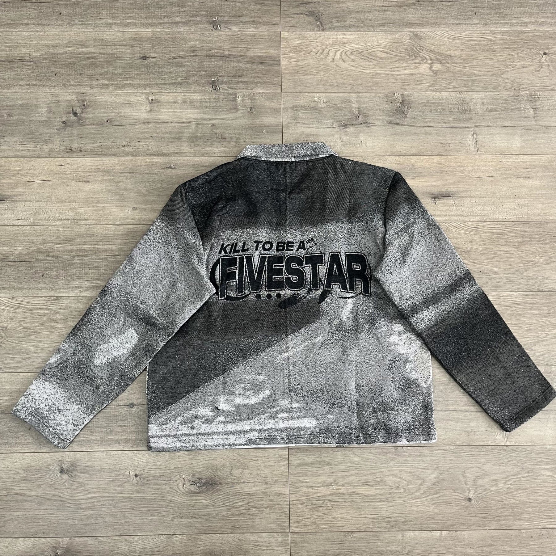 RDMCLOTHINGART tapestry hoodie FIVESTARS JACKET