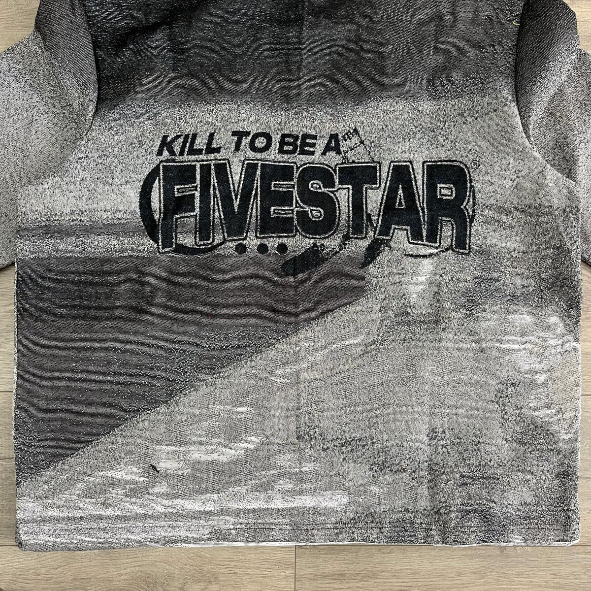 RDMCLOTHINGART tapestry hoodie FIVESTARS TAPESTRY TEE
