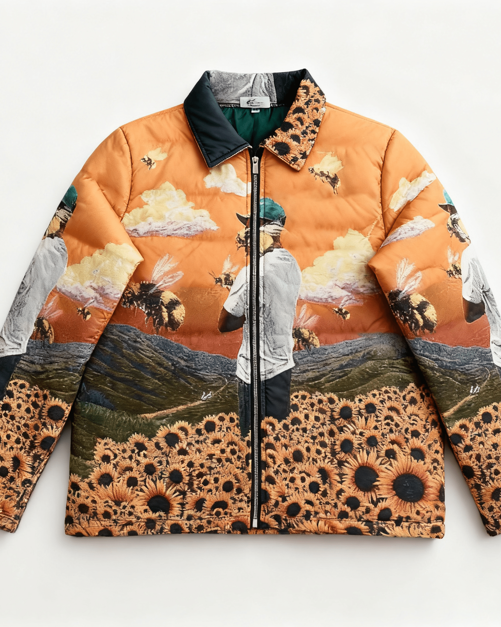 RDMCLOTHINGART tapestry hoodie FLOWER BOY TAPESTRY COAT