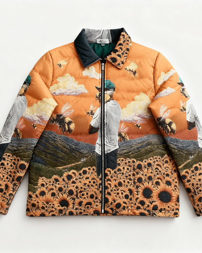 RDMCLOTHINGART tapestry hoodie FLOWER BOY TAPESTRY COAT
