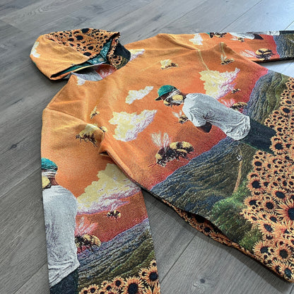 FLOWER BOY TAPESTRY HOODIE