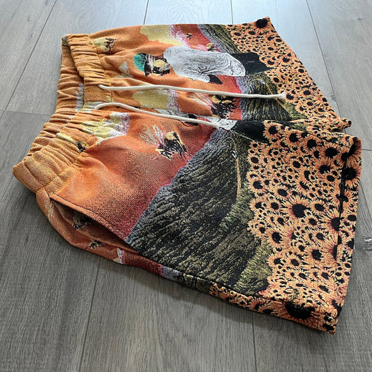 FLOWER BOY TAPESTRY SHORTS