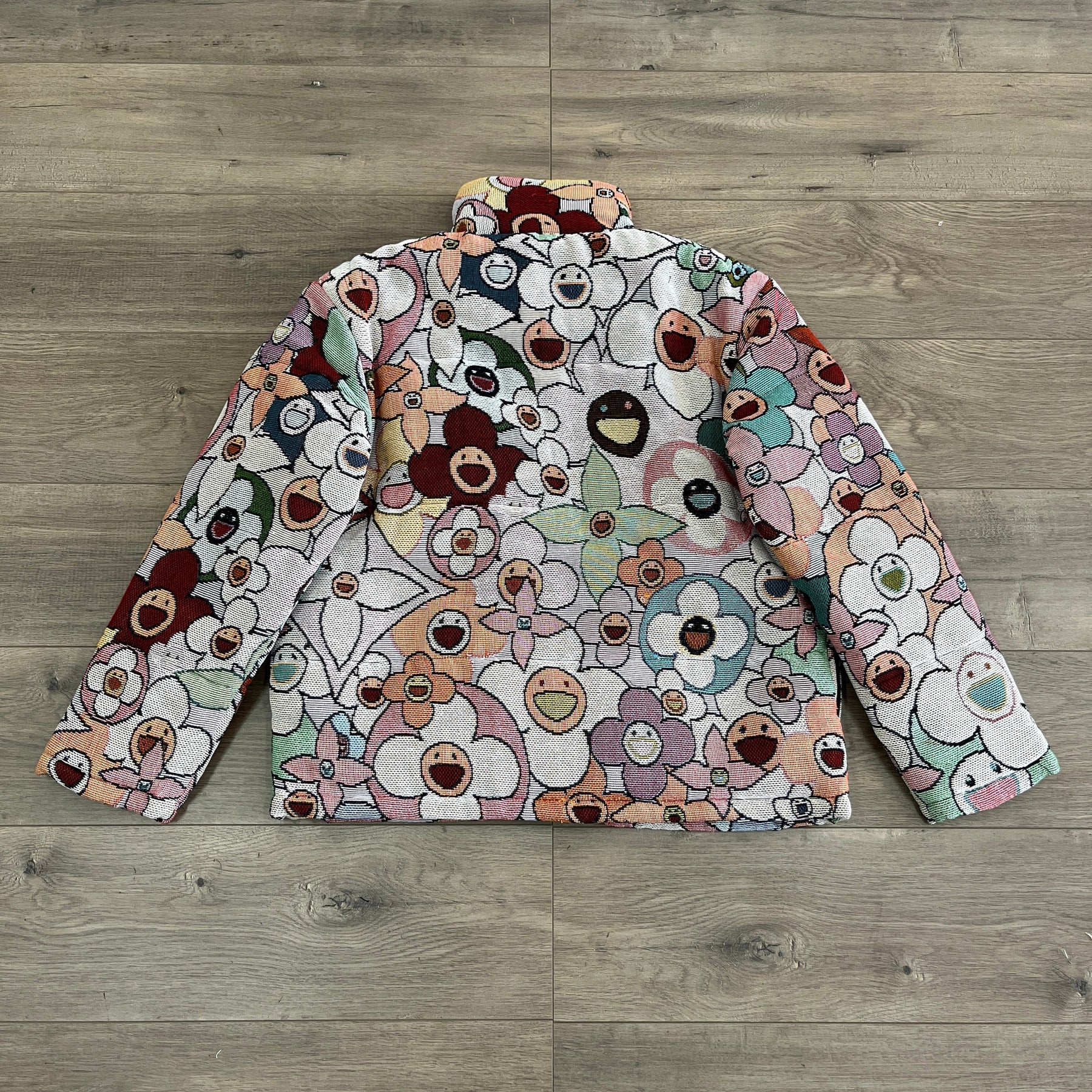 RDMCLOTHINGART tapestry hoodie FLOWER TAPESTRY COAT