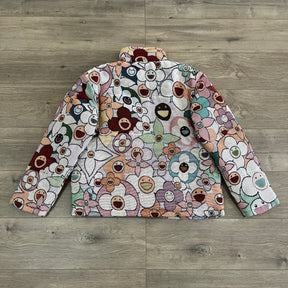 RDMCLOTHINGART tapestry hoodie FLOWER TAPESTRY COAT