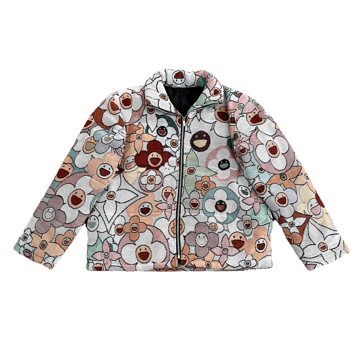 RDMCLOTHINGART tapestry hoodie FLOWER TAPESTRY COAT