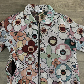 RDMCLOTHINGART tapestry hoodie FLOWER TAPESTRY JACKET