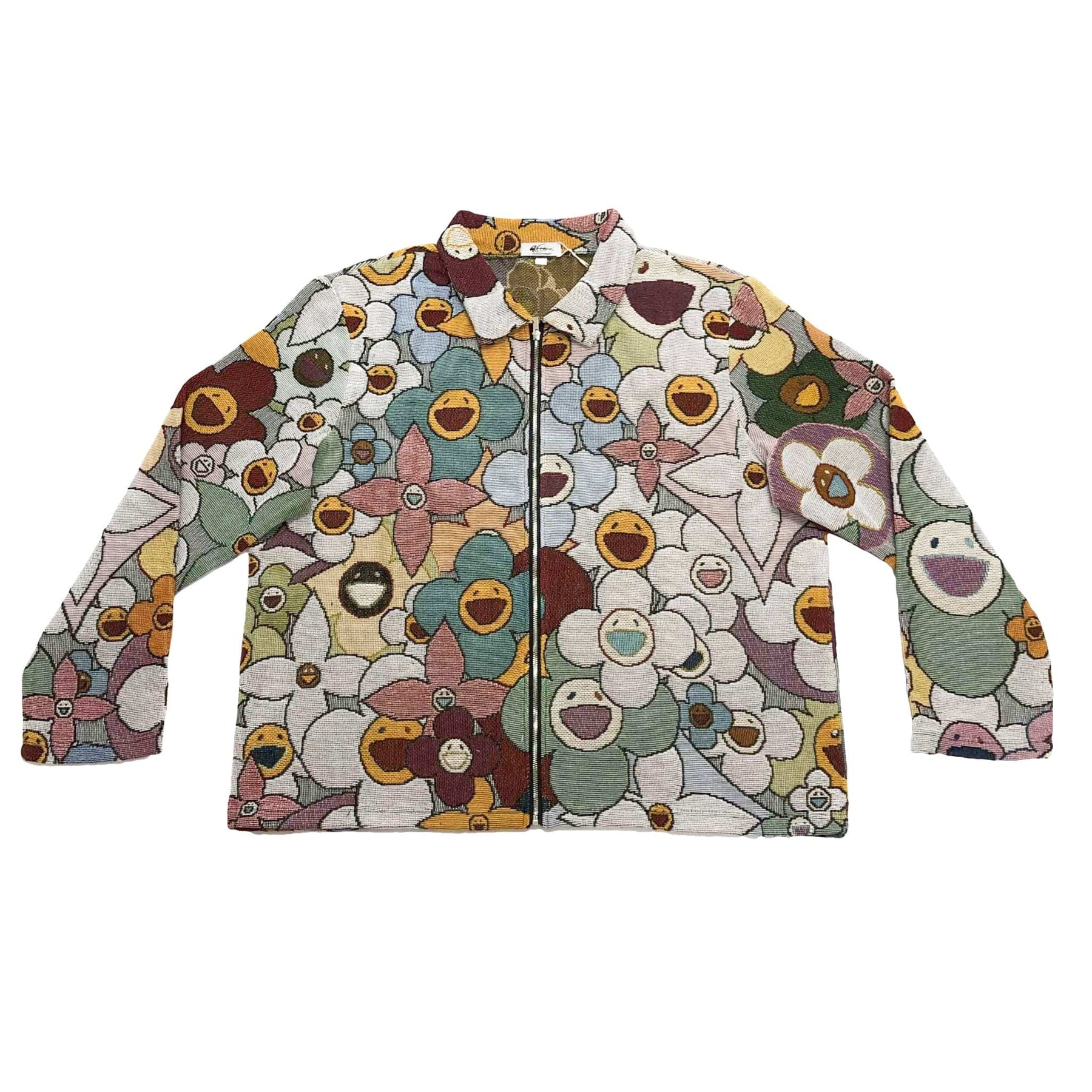 RDMCLOTHINGART tapestry hoodie FLOWER TAPESTRY JACKET