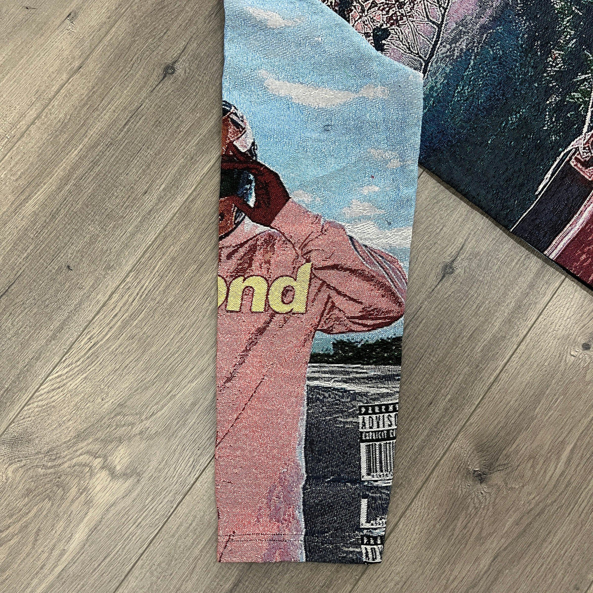 RDMCLOTHINGART tapestry hoodie FRANK TAPESTRY HOODIE