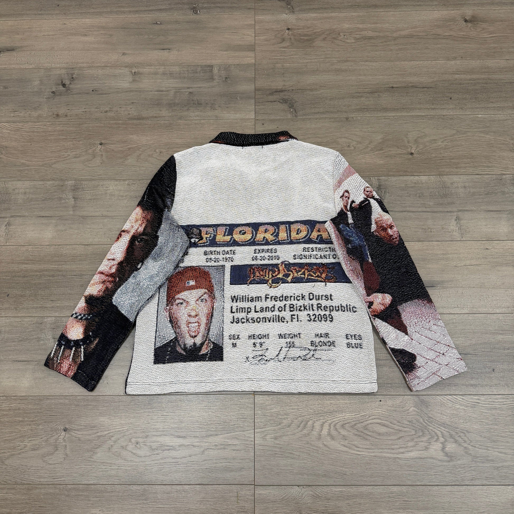 RDMCLOTHINGART tapestry hoodie FRED DURST TAPESTRY JACKET