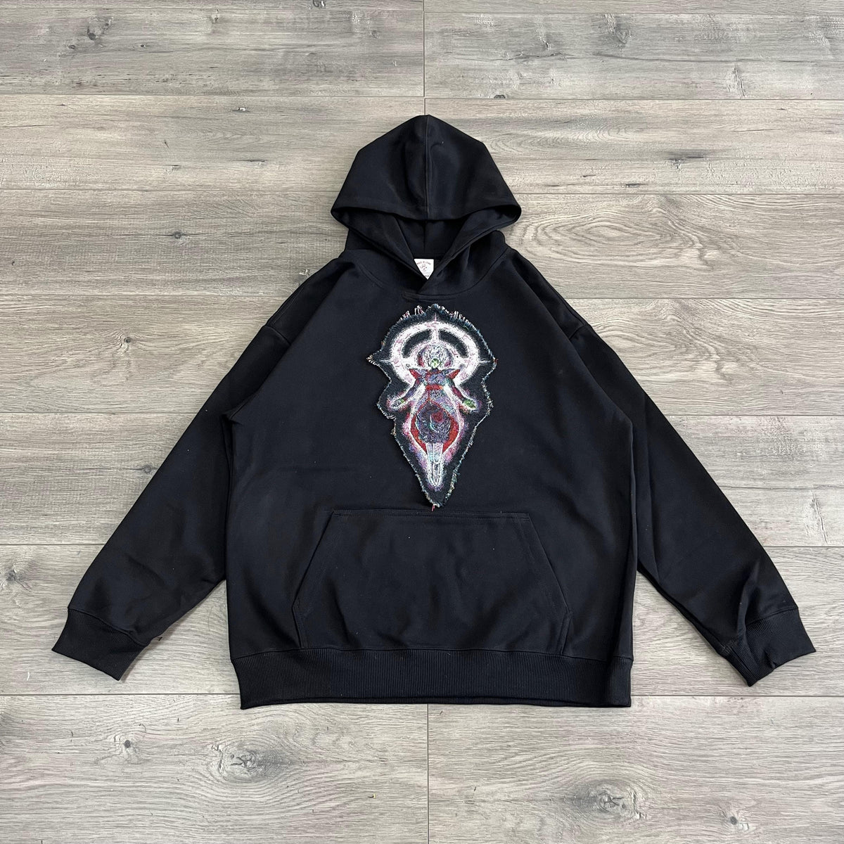 RDMCLOTHINGART tapestry hoodie FUSED TAPESTRY PATCH HOODIE-9070