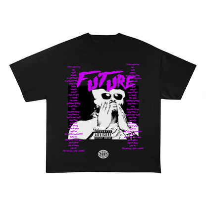 RDMCLOTHINGART tapestry hoodie FUTURE HEAVY WEIGHT COTTON TEE-8931