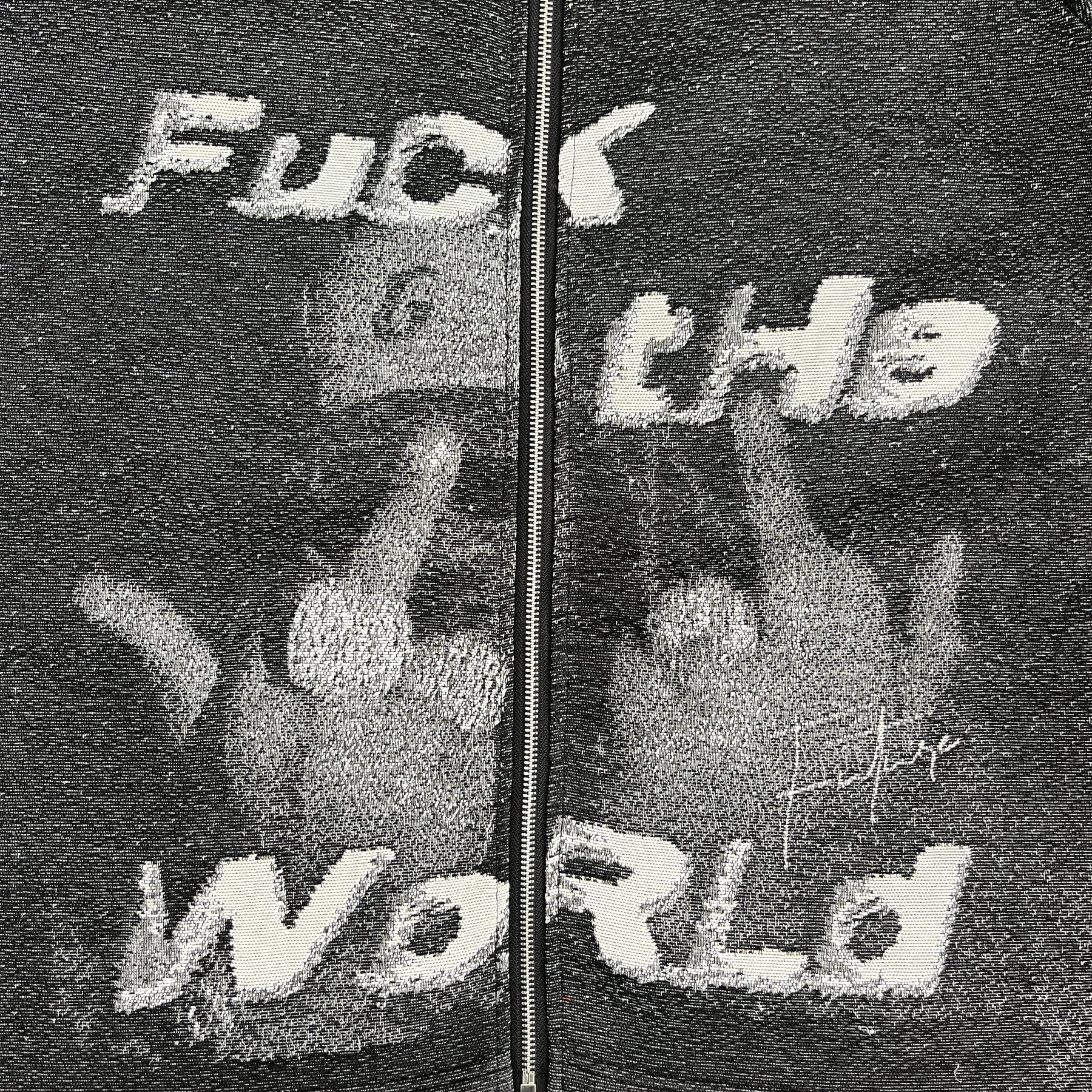 RDMCLOTHINGART tapestry hoodie FXXK THE WORLD TAPESTRY JACKET