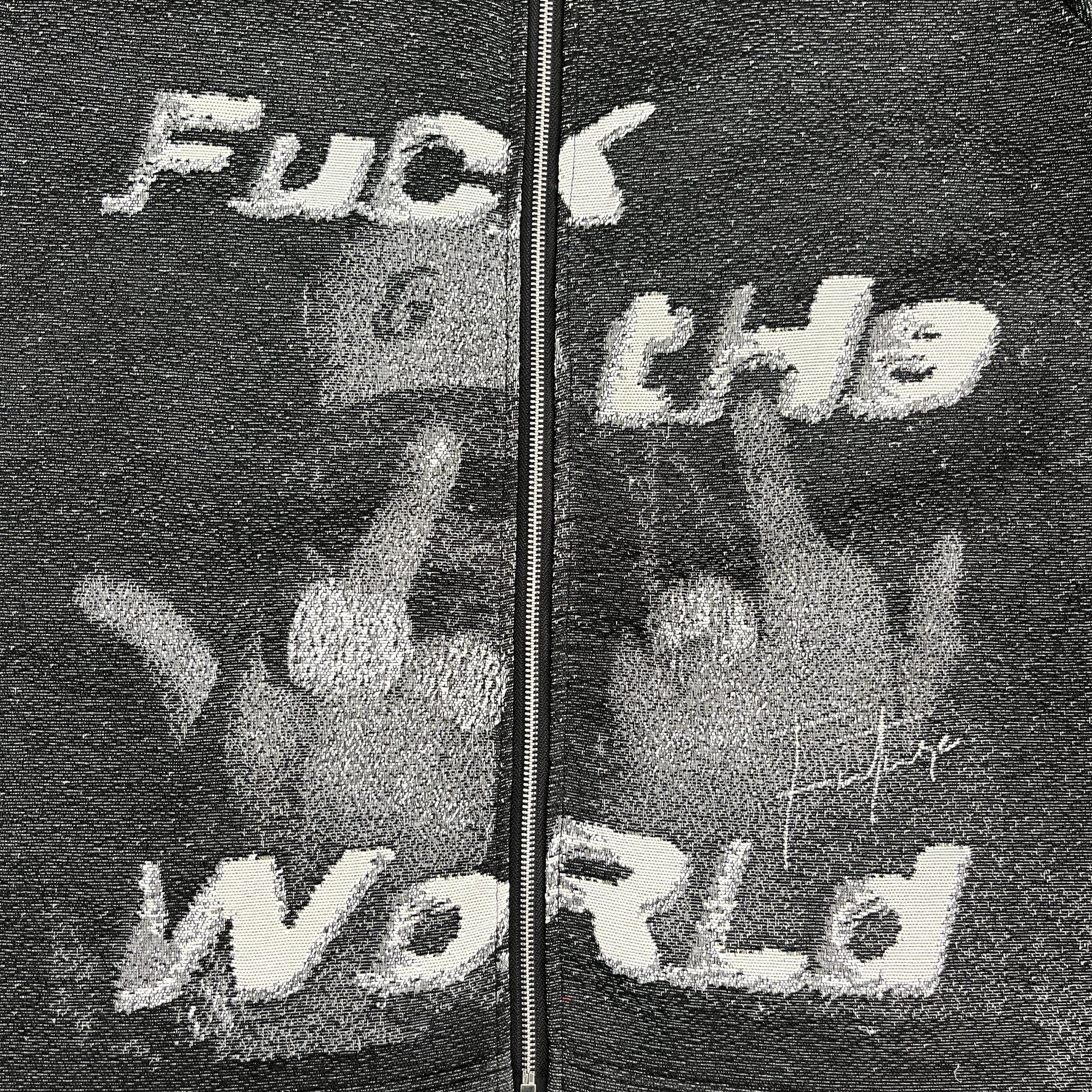 RDMCLOTHINGART tapestry hoodie FXXK THE WORLD TAPESTRY TEE