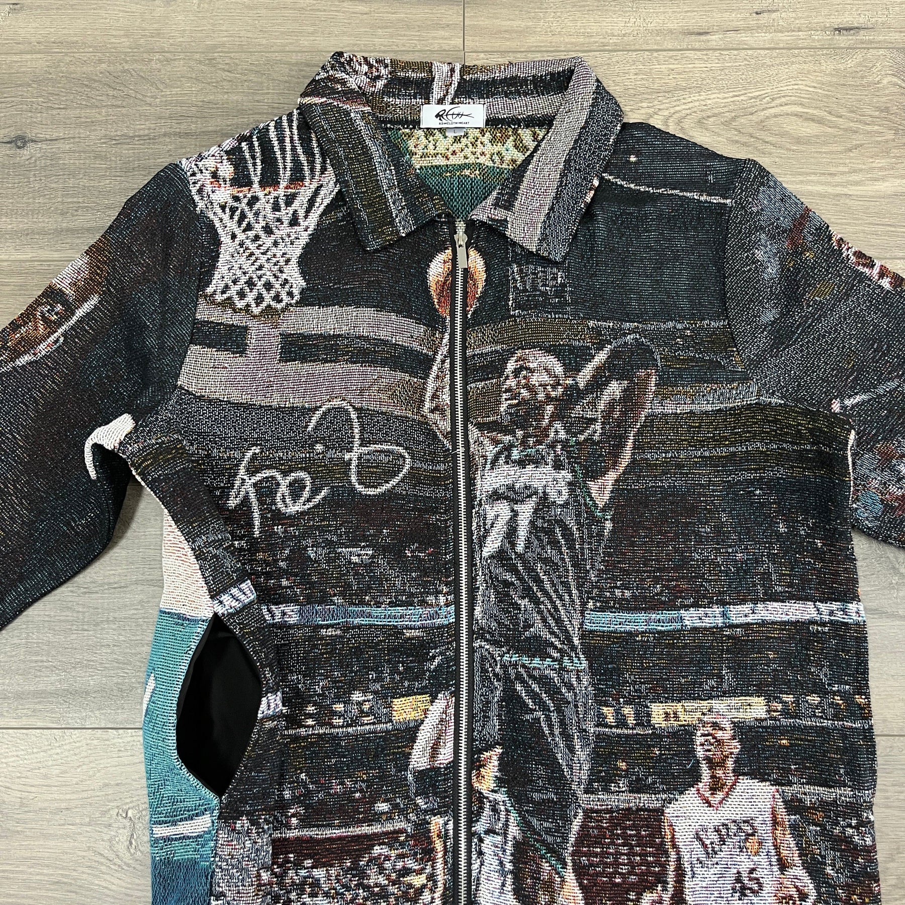 RDMCLOTHINGART tapestry hoodie GARNETT TAPESTRY JACKET