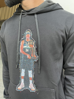 RDMCLOTHINGART tapestry hoodie GIANNIS TAPESTRY PATCH HOODIE-9030