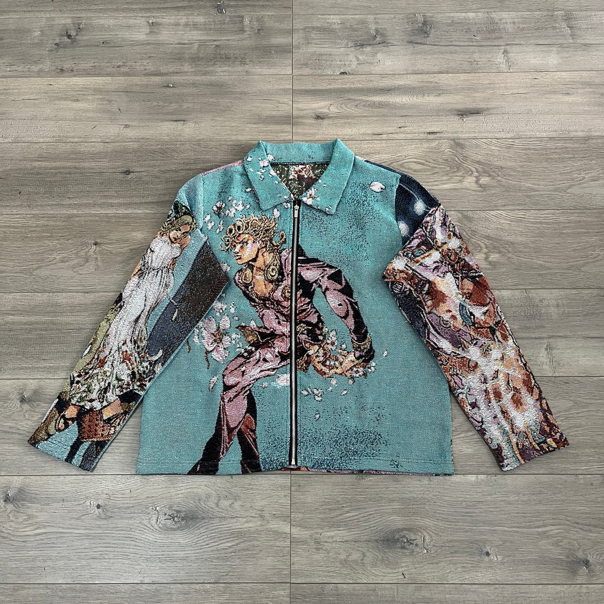 RDMCLOTHINGART tapestry hoodie GIORNO TAPESTRY JACKET