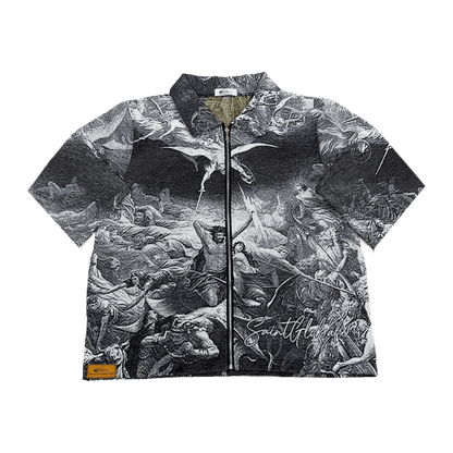 RDMCLOTHINGART tapestry hoodie GOD TAPESTRY TEE-6810
