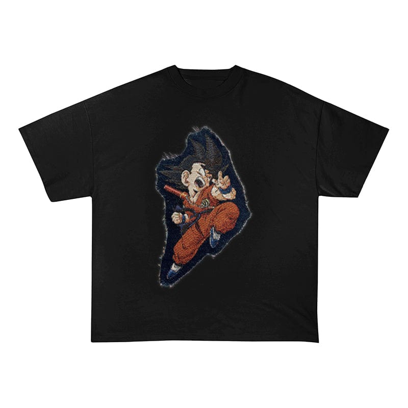 RDMCLOTHINGART tapestry hoodie Goku-8138