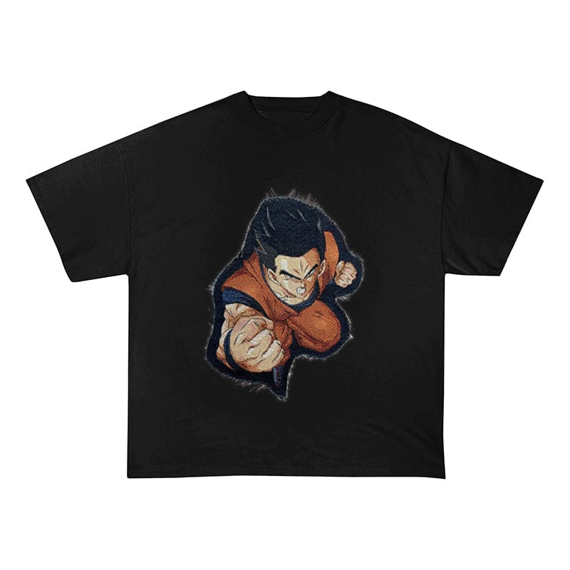 RDMCLOTHINGART tapestry hoodie Goku-8156