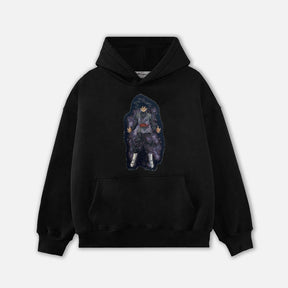 RDMCLOTHINGART tapestry hoodie GOKU BLACK TAPESTRY PATCH HOODIE-9084