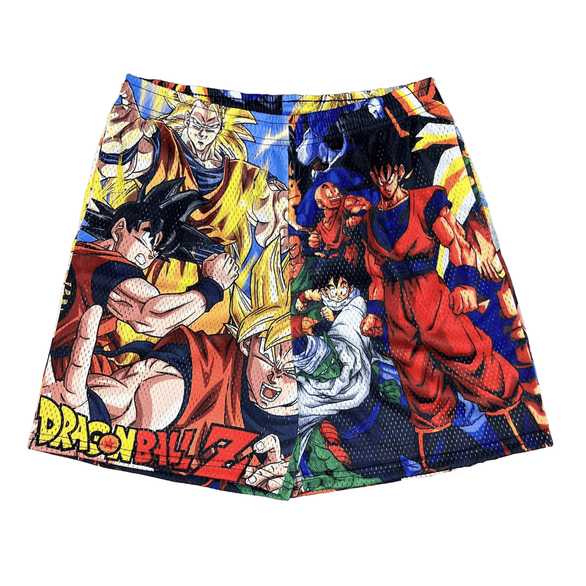 RDMCLOTHINGART tapestry hoodie GOKU COLLECTION MESH SHORTS-8662