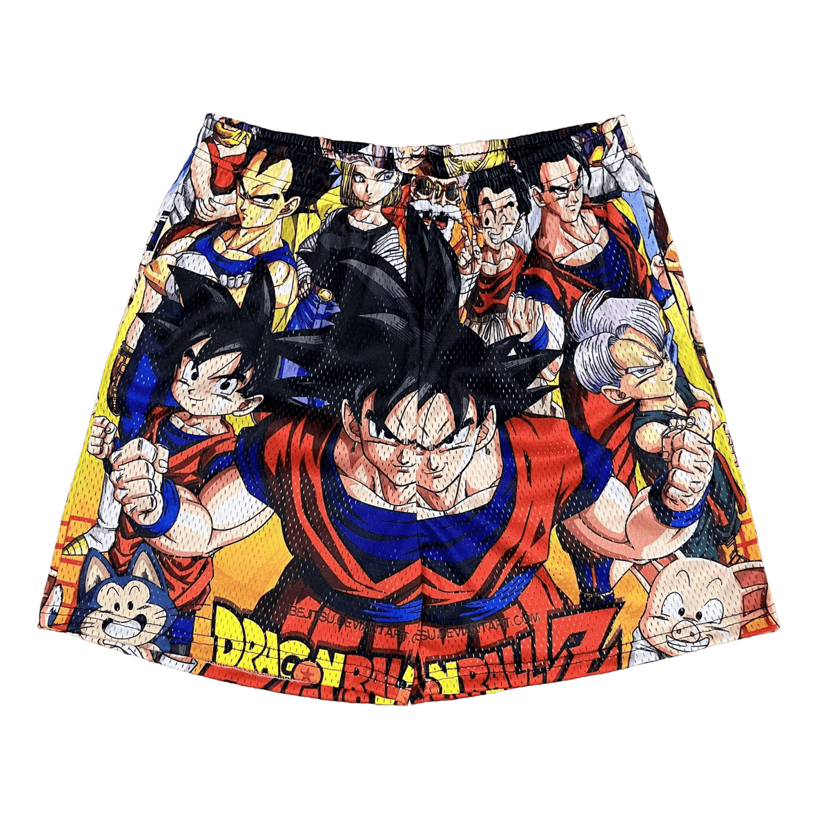 RDMCLOTHINGART tapestry hoodie GOKU COLLECTION MESH SHORTS-8679