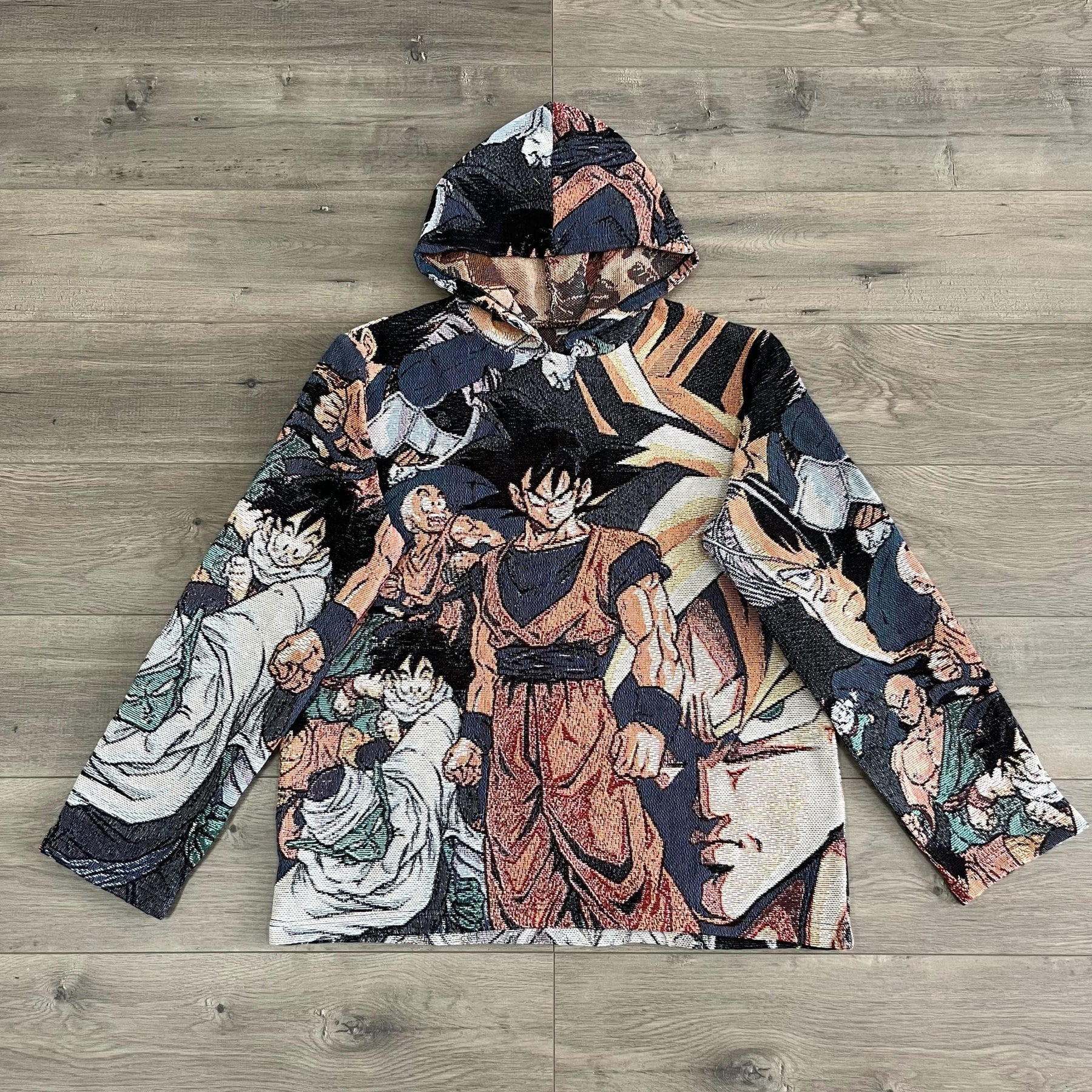 RDMCLOTHINGART tapestry hoodie GOKU COLLECTION TAPESTRY HOODIE