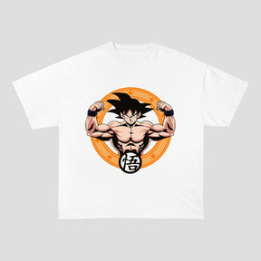 RDMCLOTHINGART tapestry hoodie GOKU HEAVY COTTON TEES-8216