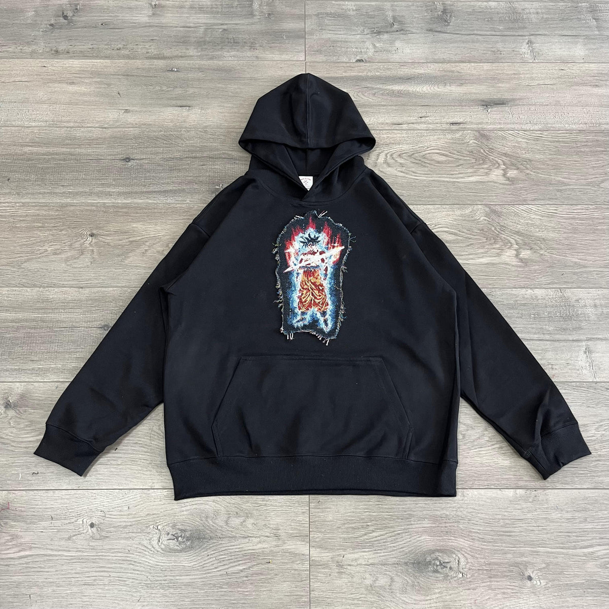 RDMCLOTHINGART tapestry hoodie GOKU TAPESTRY PATCH HOODIE-9049