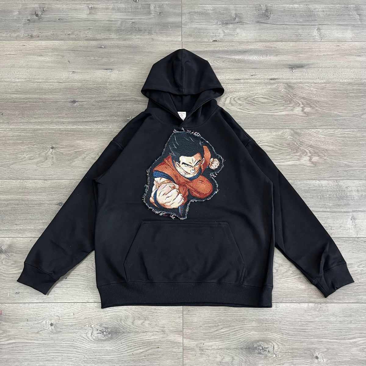 RDMCLOTHINGART tapestry hoodie GOKU TAPESTRY PATCH HOODIE-9082