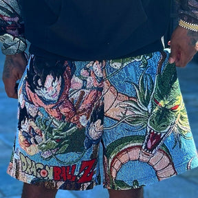 RDMCLOTHINGART tapestry hoodie GOKU TAPESTRY SHORTS