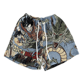 RDMCLOTHINGART tapestry hoodie GOKU TAPESTRY SHORTS