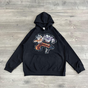 RDMCLOTHINGART tapestry hoodie GOKU ULTRA INSTINCT TAPESTRY PATCH HOODIE-9083