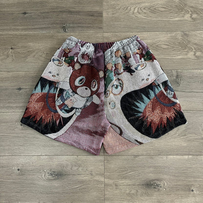 RDMCLOTHINGART tapestry hoodie GRADUATION TAPESTRY SHORTS