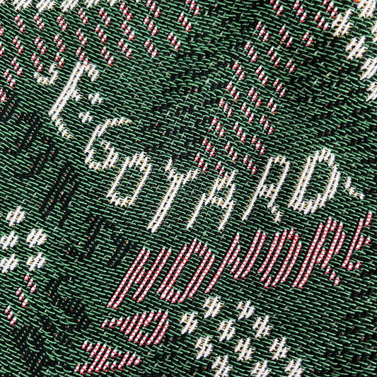 GREEN GY TAPESTRY SHORTS