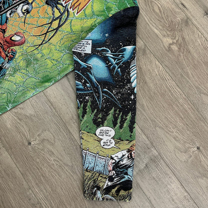 RDMCLOTHINGART tapestry hoodie GREEN SPIDER TAPESTRY JACKET