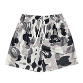 RDMCLOTHINGART tapestry hoodie GREY CAMO MESH SHORTS-8700